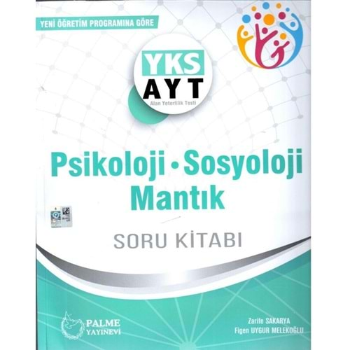 Palme Yks Ayt Psikoloji Sosyoloji Ve Mantık Soru Kitabı *Yeni*