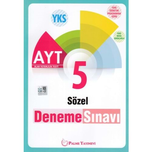 Palme Yks Ayt 5 Deneme Sözel *Yeni*