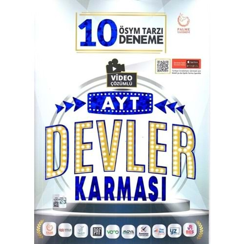 Palme Yks Ayt Devler Karması 10 Deneme Sınavı *Yeni*