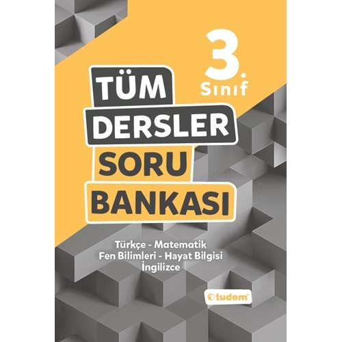 Tudem Yayınları 3.Sınıf Tüm Dersler Soru Bankası