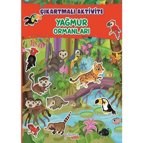 Yağmur Ormanları - Çıkartmalı Aktivite