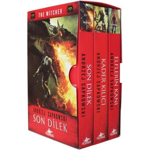 The Witcher Elflerin Kanı Serisi Kutulu Özel Set 3 Kitap