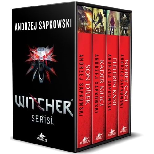 The Witcher Serisi Kutulu Özel Set 4 Kitap