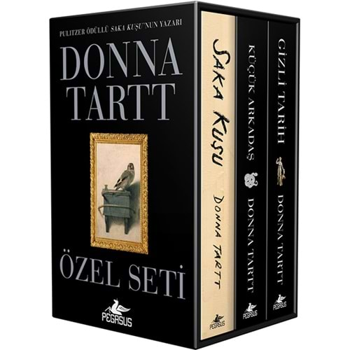 Donna Tartt Özel Seti Kutulu 3 Kitap