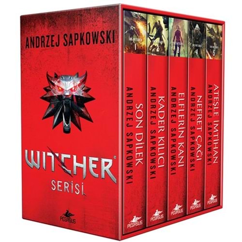The Witcher Serisi Kutulu Özel Set 5 Kitap