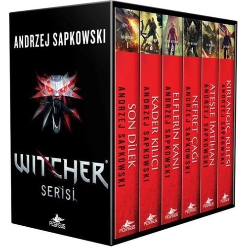 The Witcher Serisi 6 Kitap Takım Kutulu Özel Set
