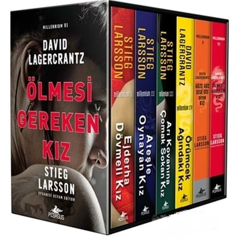 Millennium Serisi Kutulu Özel Set 6 Kitap Takım