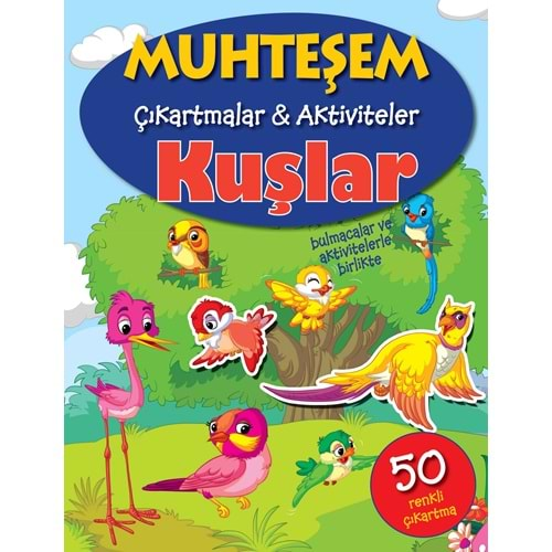 Kuşlar - Muhteşem Çıkartmalar