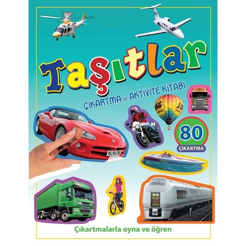 Taşıtlar - Çıkartma Aktivite Kitabı