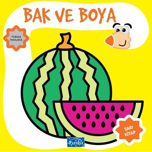 Bak Boya Sarı Kitap