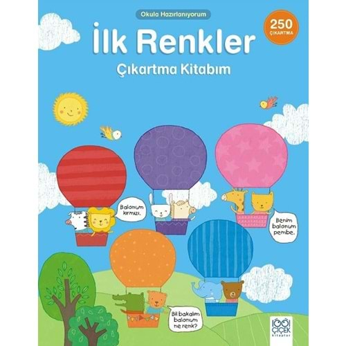 İlk Renkler Çıkartma Kitabım