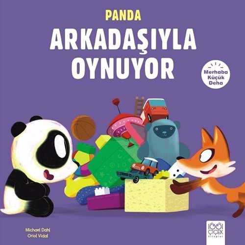 Panda Arkadaşıyla Oynuyor