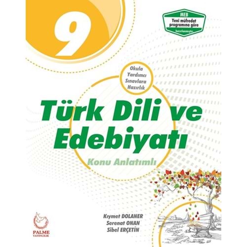 Palme 9. Sınıf Türk Dili Ve Edebiyatı Konu Anlatımlı *Yeni*