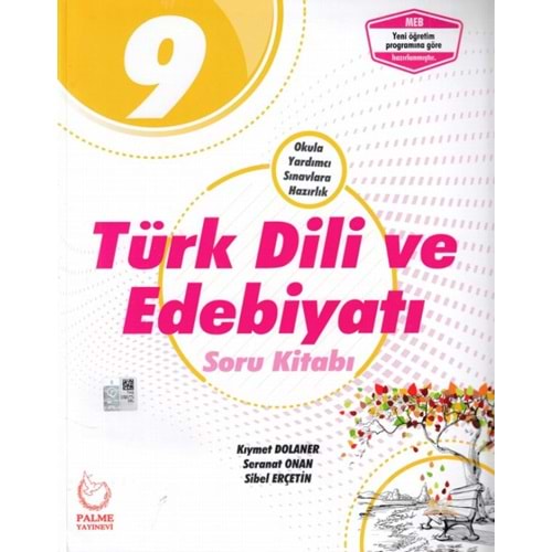 Palme 9. Sınıf Türk Dili Ve Edebiyatı Soru Kitabı *Yeni*