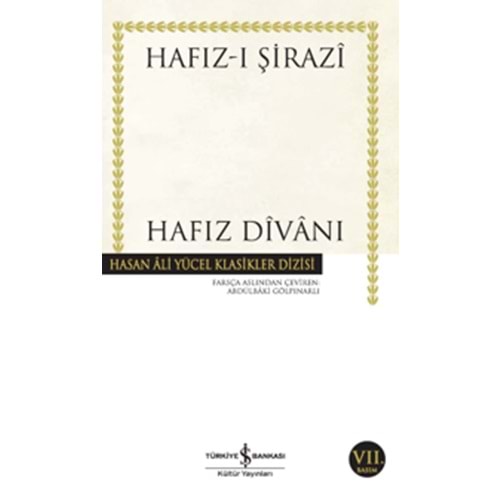 Hafız Divanı Hasan Ali Yücel Klasikleri