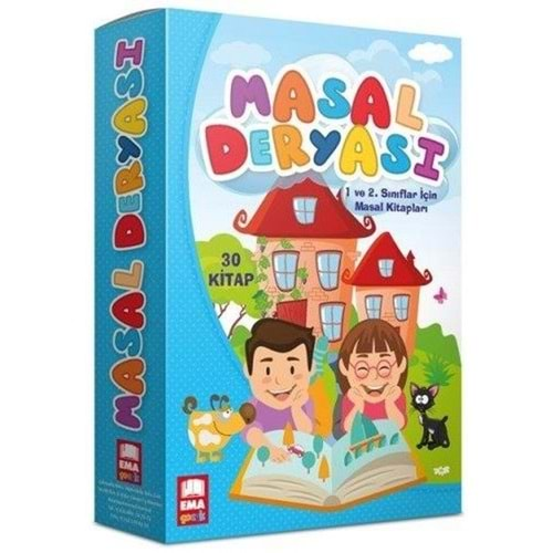 Masal Deryası 1 Ve 2.Sı.B.Boy 30 Kitap/Emaçocuk