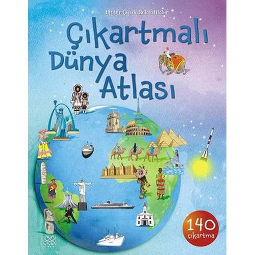 Çıkartmalı Dünya Atlası - Ülkelerin Özellikleri