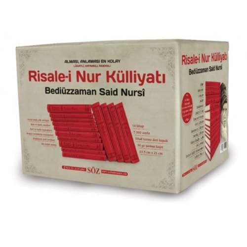 Risale-İ Nur Külliyatı_Çanta Boy_(14 Kitap) /Söz