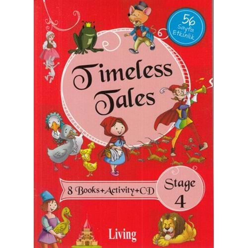 Timeless Tales Stage 4 (8 Books+Activity+Cd)