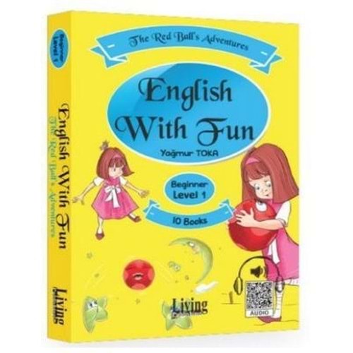 English With Fun Level 1 - 10 Kitap - The Red Ball’s Adventures