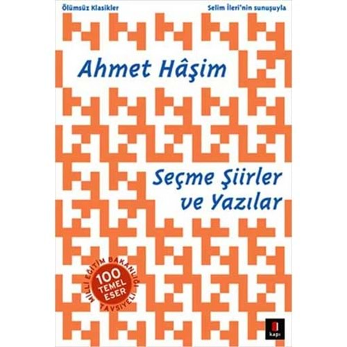 Ahmet Haşim Seçme Şiirler ve Yazılar