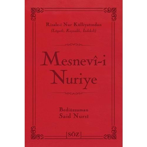 Mesnevi-i Nuriye_Büyük Boy_2 Renk