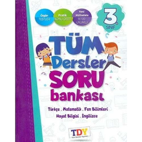 TDY Yayınları 3 Sınıf Tüm Dersler Soru Bankası