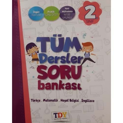 TDY Yayınları 2 Sınıf Tüm Dersler Soru Bankası