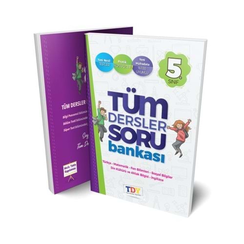 TDY Yayınları 5 Sınıf Tüm Dersler Soru Bankası