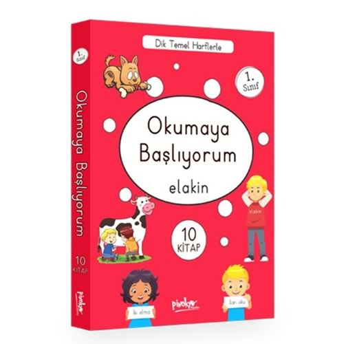 1. Sınıf Okumaya Başlıyorum Elakin -10 Kitap