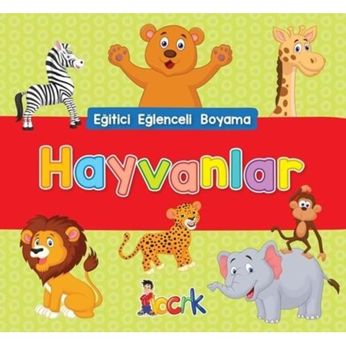 Hayvanlar Eğitici Eğlenceli Boyama