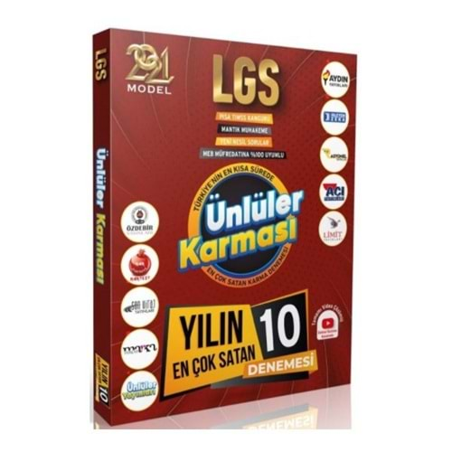 LGS 10+2 Deneme Ünlüler Karması