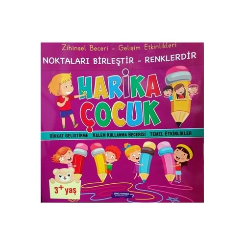 Harika Çocuk Noktaları Birleştir / Renklendir