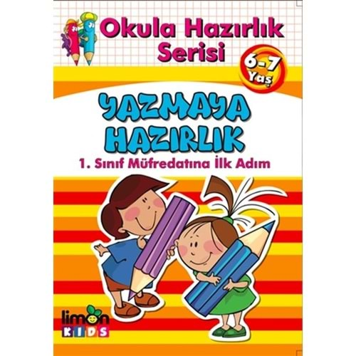 Okula Hazırlık Serisi 6-7 Yaş Yazmaya Hazırlık