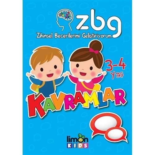 Zihinsel Becerilerimi Geliştiriyorum 3-4 Yaş Kavramlar