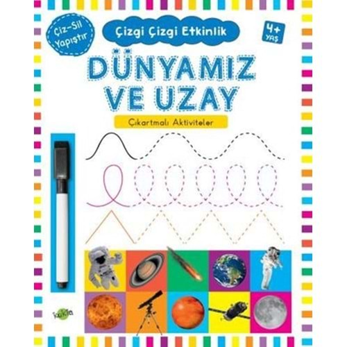 Çizgi Çizgi Etkinlik Dünyamız ve Uzay 4 Yaş