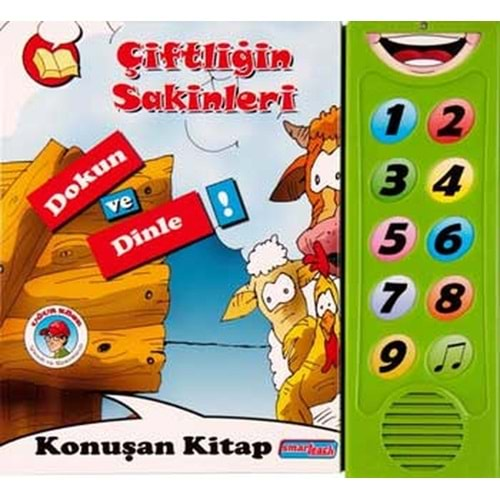 Çiftliğin Sakinleri Dokun ve Dinle Konuşan Kitap