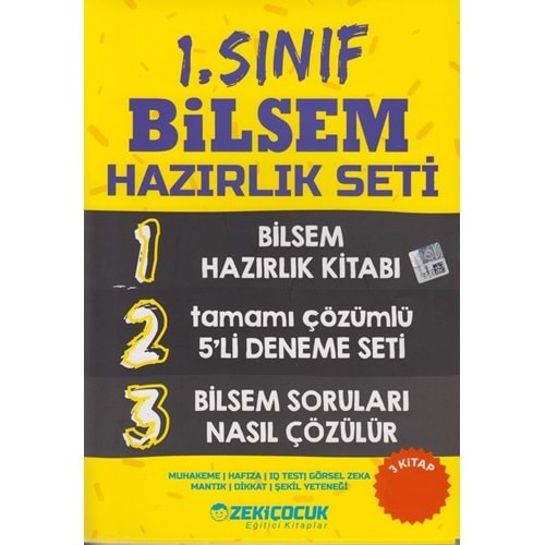 Zeki Çocuk 1.Sınıf Bilsem Hazırlık Seti