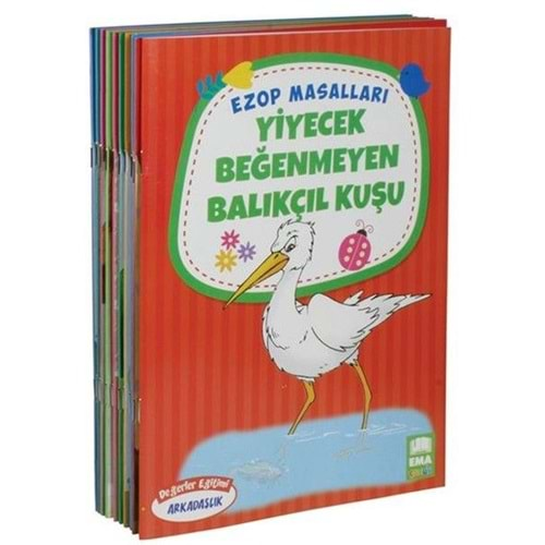 Ezop Masalları 1Ve2.Sın.B.Boy 1-10/Emaçocuk