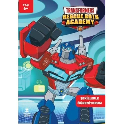 Transformers Rescue Bots Academy Şekillerle Öğreniyorum Faaliyet Kitabı