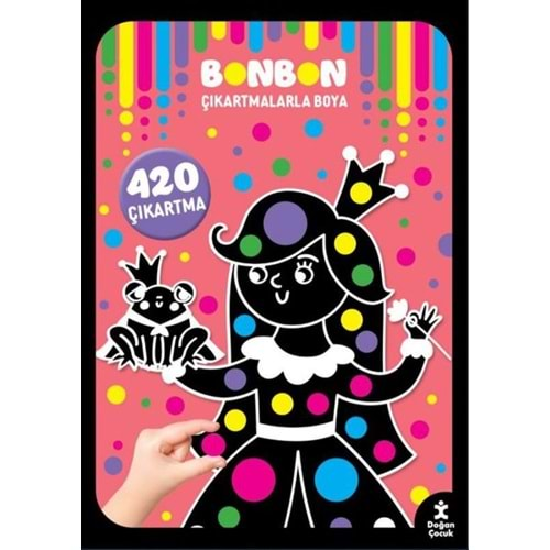 Masallar - Bonbon Çıkartmalarla Boya - 420 Çıkartma