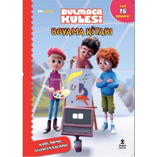 Bulmaca Kulesi Boyama Kitabı