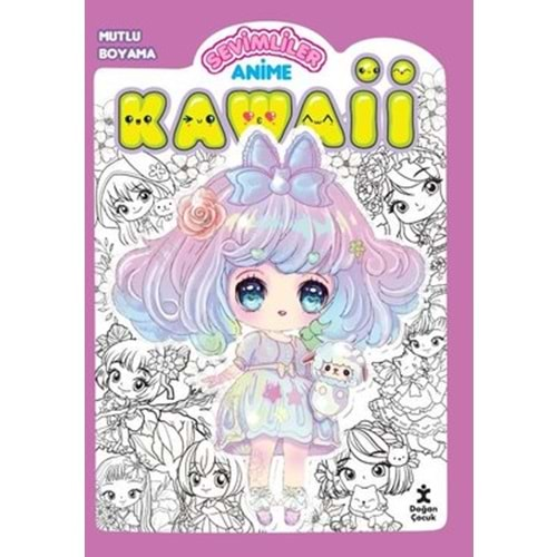 Sevimliler Anime Kawaii - Mutlu Boyama