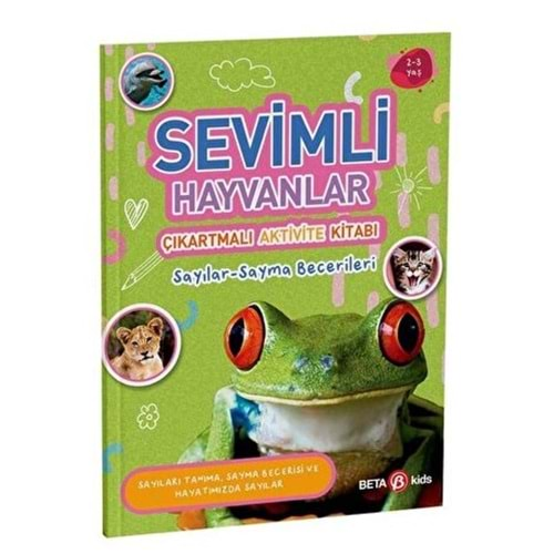 Sevimli Hayvanlar - Çıkartmalı Aktivite Kitabı