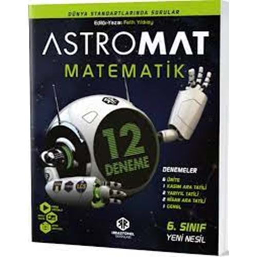 Astromat 6.Sınıf Matematik Yeni Nesil 12 li Deneme
