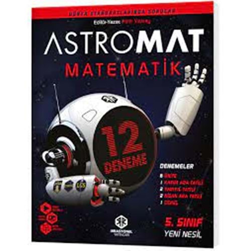 Astromat 5.Sınıf Matematik Yeni Nesil 12 li Deneme