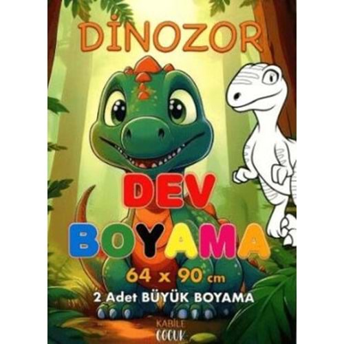 Dinozor Dev Boyama