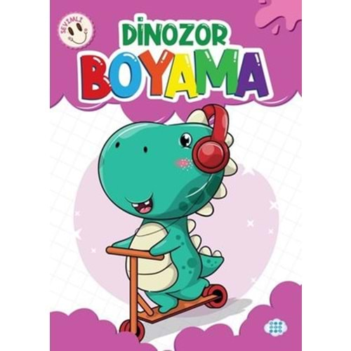 Sevimli Dinozor Boyama