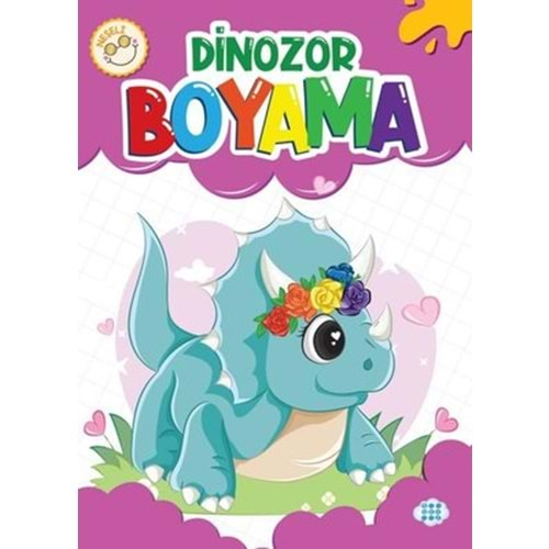 Neşeli Dinozor Boyama