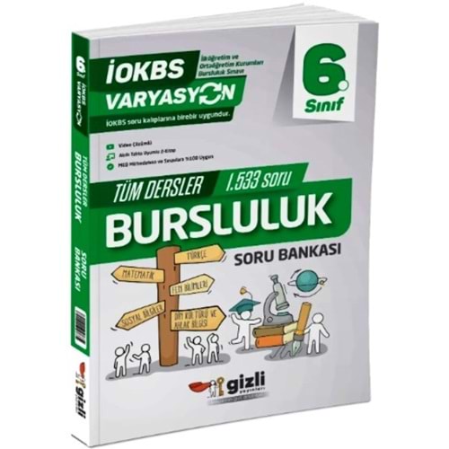 6. Sınıf Tüm Dersler Bursluluk Soru Bankası Varyasyon Serisi